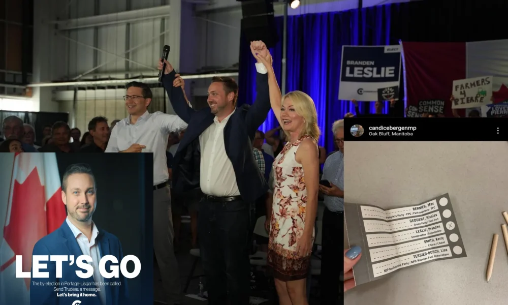 Candice Bergen in Breach of the Elections Act